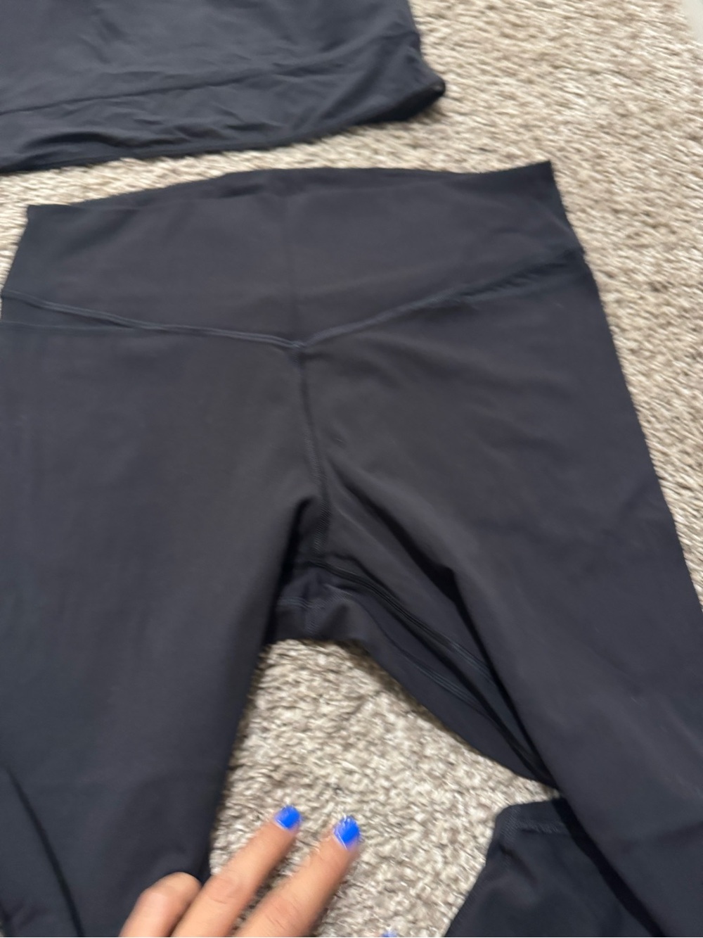 lululemon athletica Black Racerback Tank and High-Waist Leggings Set - Picture 5 of 8